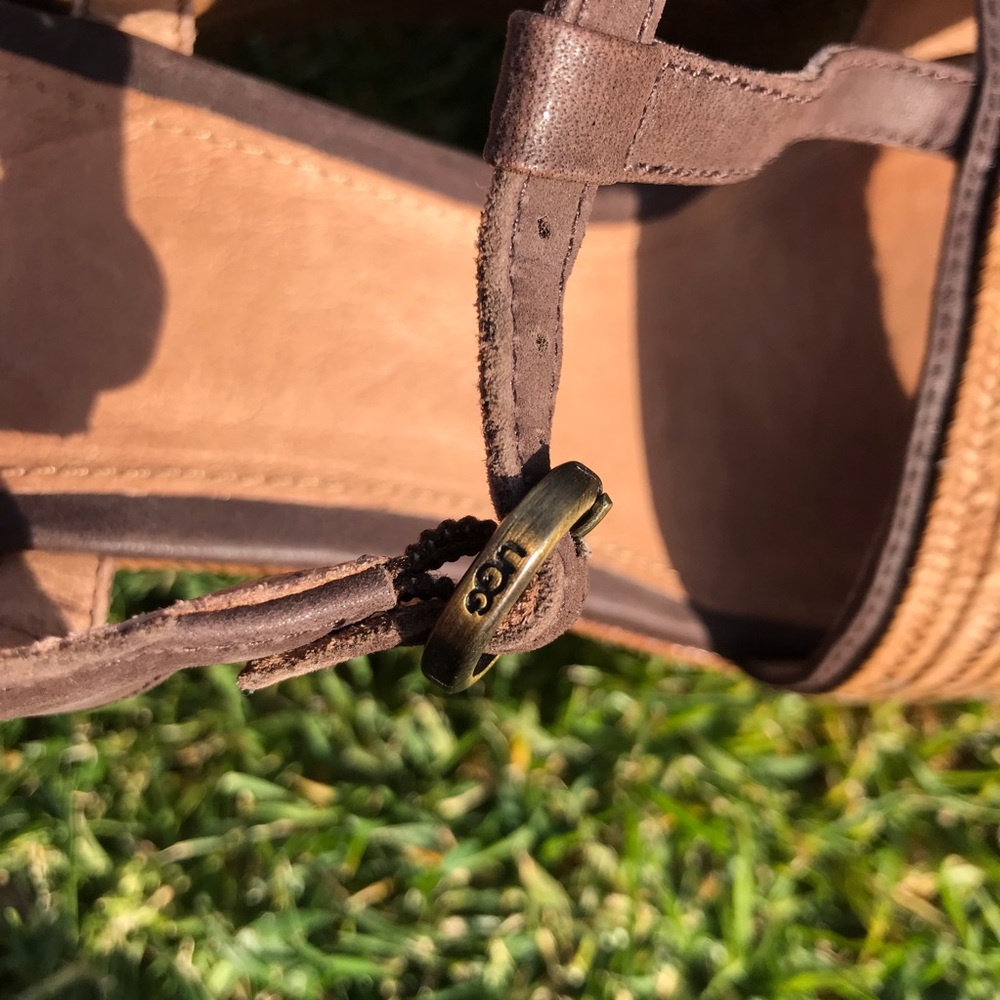 UGG 🔴 Wedge heels with straps - Picture 4 of 6
